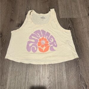 Hollister Cropped tank top